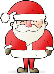 cartoon santa claus