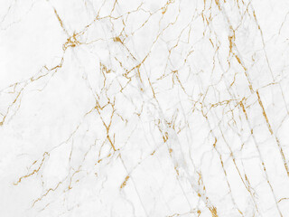 White and gold marble texture background design for your creative design	
