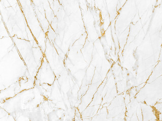 White and gold marble texture background design for your creative design	
