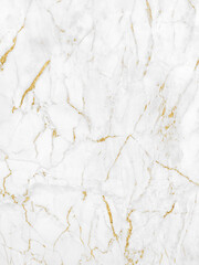 White and gold marble texture background design for your creative design, Vertical image.	
