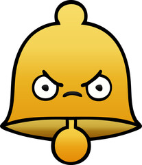 gradient shaded cartoon bell
