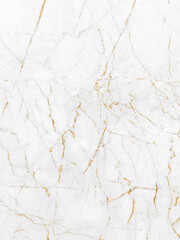 White and gold marble texture background design for your creative design, Vertical image.	
