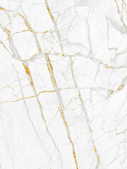 White and gold marble texture background design for your creative design, Vertical image.	
