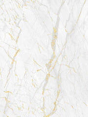 White and gold marble texture background design for your creative design, Vertical image.	
