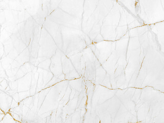 White and gold marble texture background design for your creative design	
