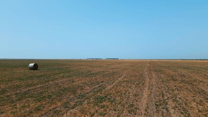 Obraz premium Aerial view of field in Northern Cyprus