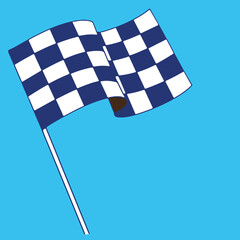 checkered flag