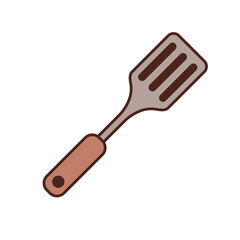 Spatula icon vector on trendy design
