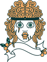 human barbarian character illustration