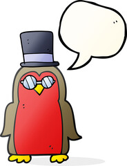 speech bubble cartoon robin