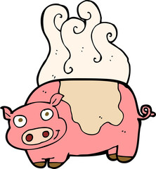 cartoon pig