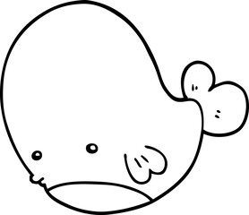 cartoon whale