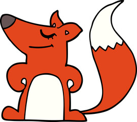 cartoon fox