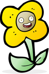 cartoon flower