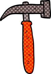 cartoon doodle hammer