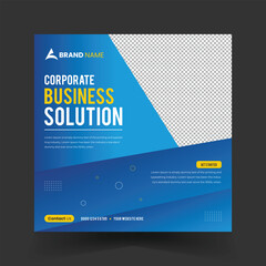 Corporate Business Social Media Post Template