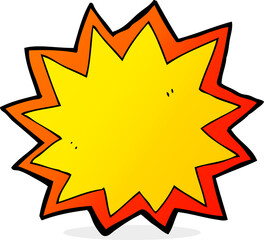 Fototapeta premium cartoon explosion