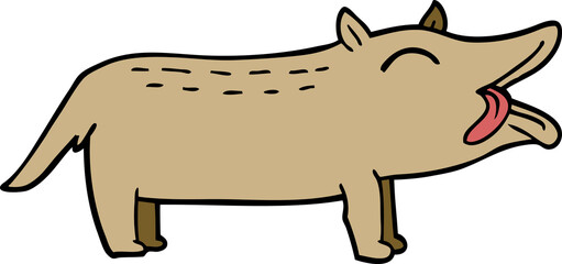 cartoon doodle funny dog