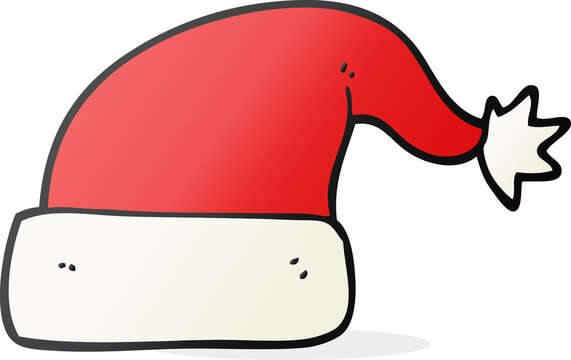 cartoon christmas hat