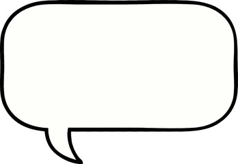 comic book style cartoon speech bubble