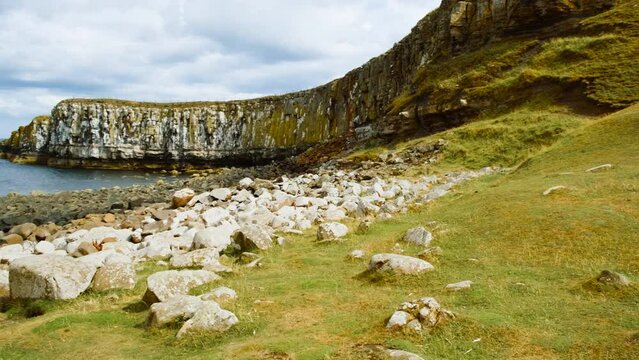 The stunningly beautiful landscape of Northumberland, England, UK, an area once occupied by the Romans since 87 AD