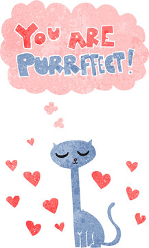 cartoon valentine card design