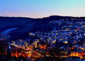 Betzdorf Winter Nacht