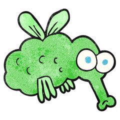 textured cartoon fly