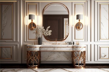 Sleek and Stylish Bathroom Design with a Modern and Minimal Interior