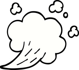 cartoon doodle expression bubble