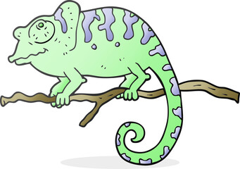 cartoon chameleon