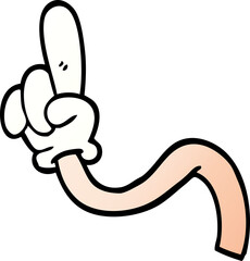 cartoon doodle hand gestures