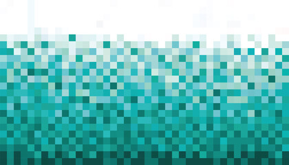 Abstract geometry square white and green background pattern. vector illustration.