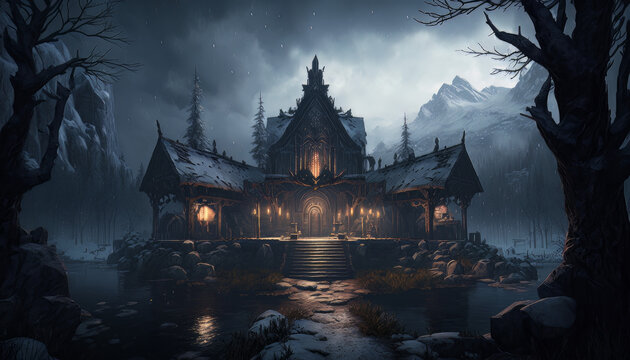 Helheim House, Generative AI, 
Generative, AI