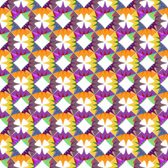 diagonals. colorful seamless pattern. floral abstract ornament. bright cover, print.