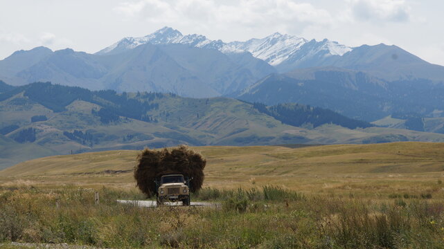 Lastwagen in Kasachstan