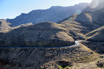 View on Tamadaba mountains, Gran Canaria, Spain © Tommy