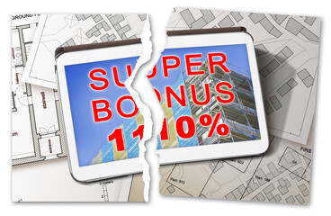 Stop to italian state bonus, called SuperBonus, SismaBonus or Eco Bonus 110%, and money concession...