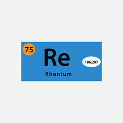 Element periodic table science symbol icon vector logo design template