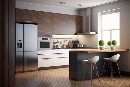 Sleek And Simple: Modern And Minimal Kitchen Interior Design