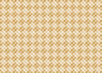 Beige small checkered seamless pattern