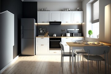 Sleek and Simple: Modern and Minimal Kitchen Interior Design
