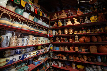 Souvenir in Pottery Square at Bhaktapur Durbar Square, Nepal