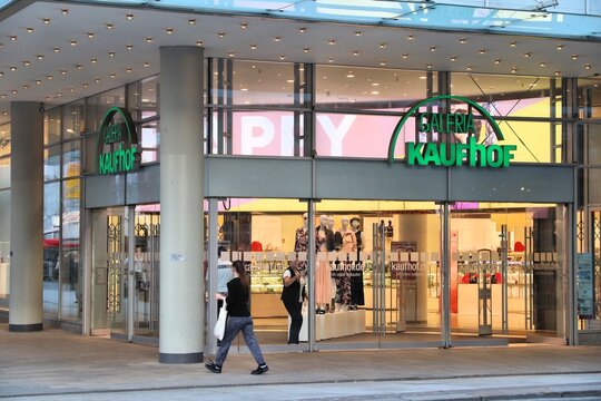 Galeria Kaufhof department store chain announced closure in 2023.