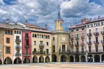 Square in Vic, Spain