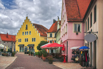 Street in Donauworth, Germany
