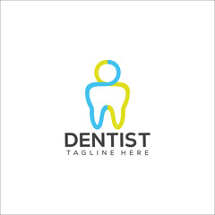 Dental Logo Design icon Dentist