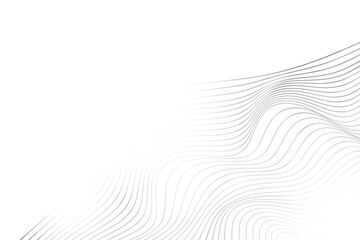 Wave Lines Pattern Abstract Background. Vector Illustration. Digital. Banner. Technology Backdrop