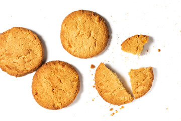 Orange cookies.