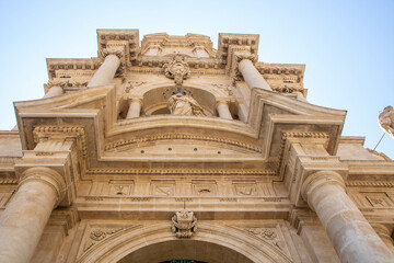 The baroque church of San Bartolomeo at Scicli,